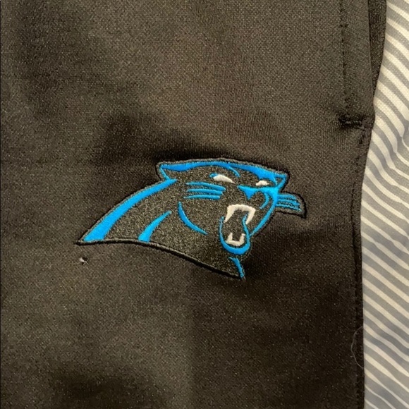 Kid’s NFL Carolina Panthers Youth XL Fleeced Pants - Picture 2 of 8